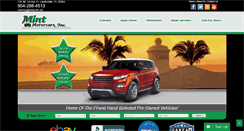Desktop Screenshot of mintmotorcarsinc.com